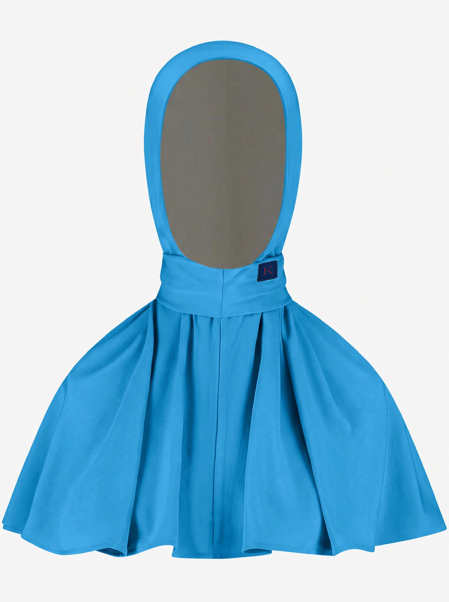 Classic signature hijab Blue bird