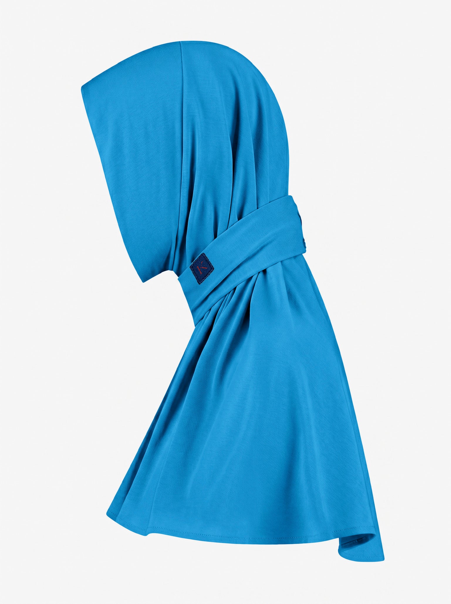 Classic signature hijab Blue bird