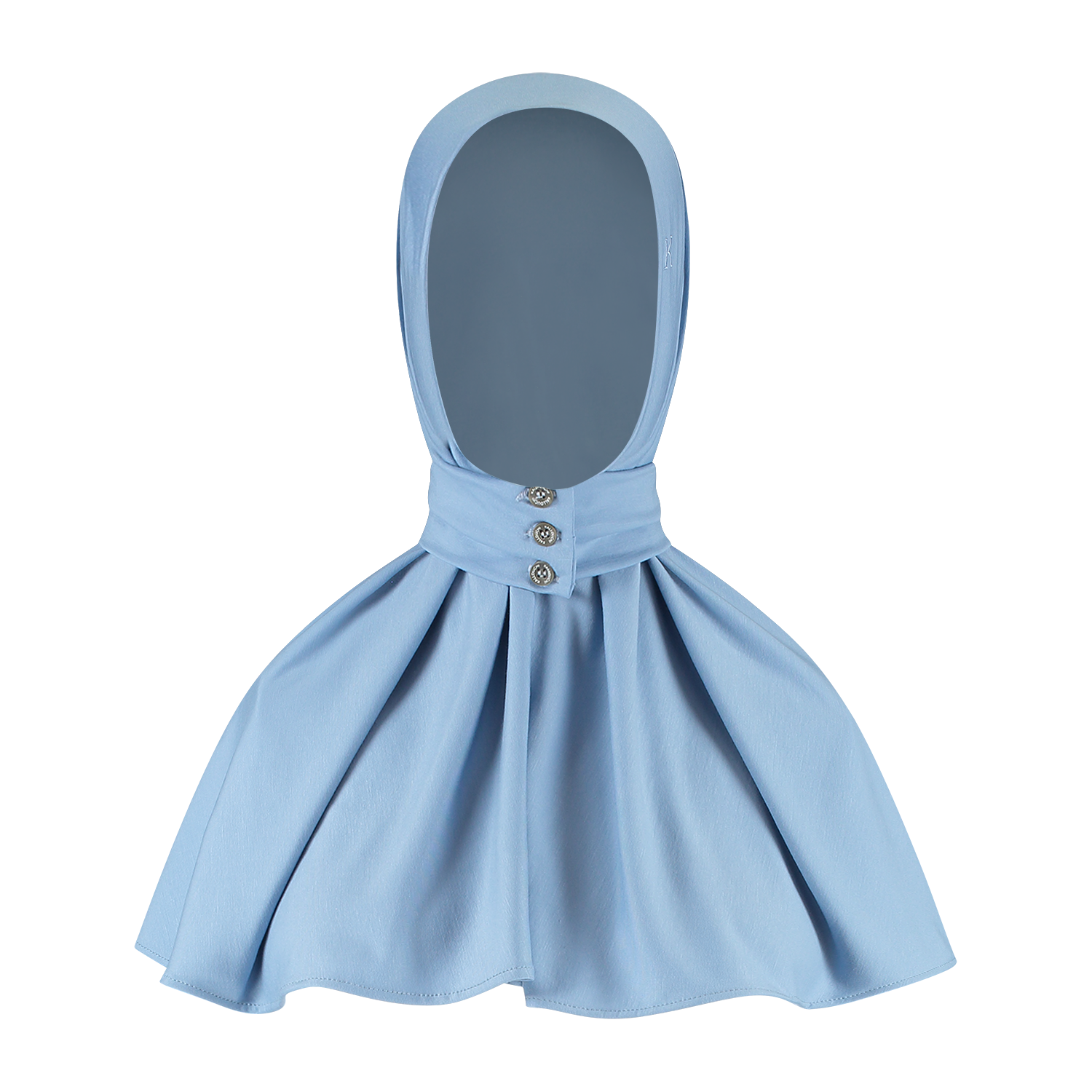 Breathable Hijab Blue Mirage