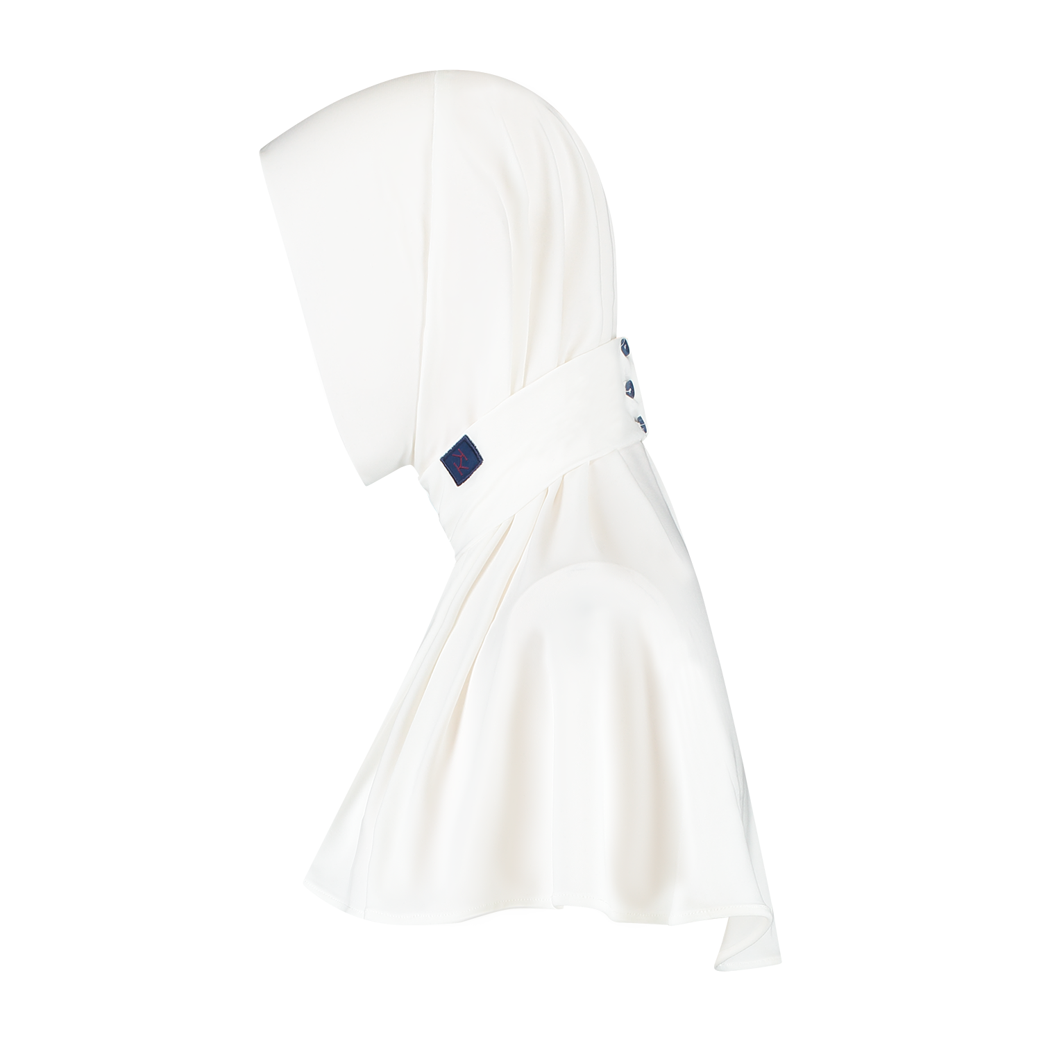 Classic Signature Hijab Bridal White