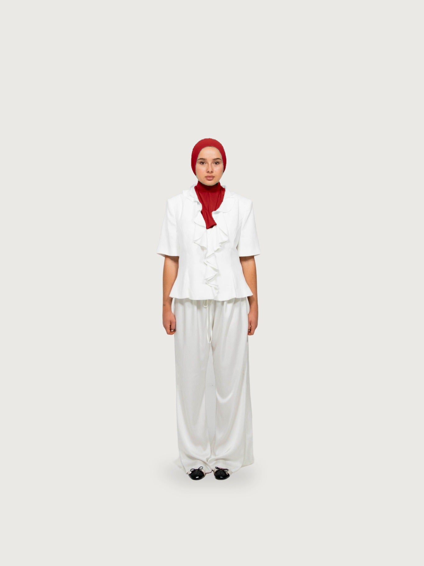 Classic Signature hijab Maroon