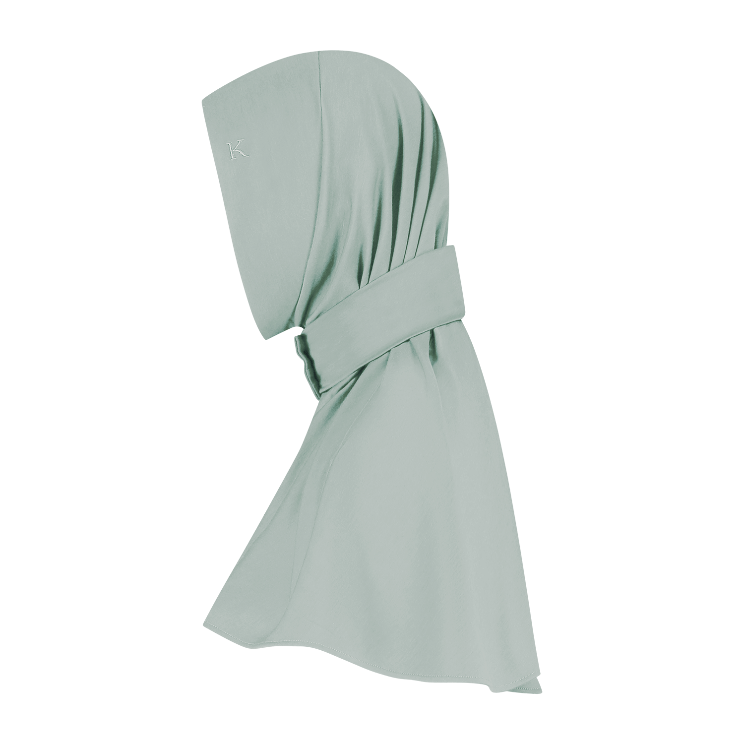 Breathable Hijab Light Grey