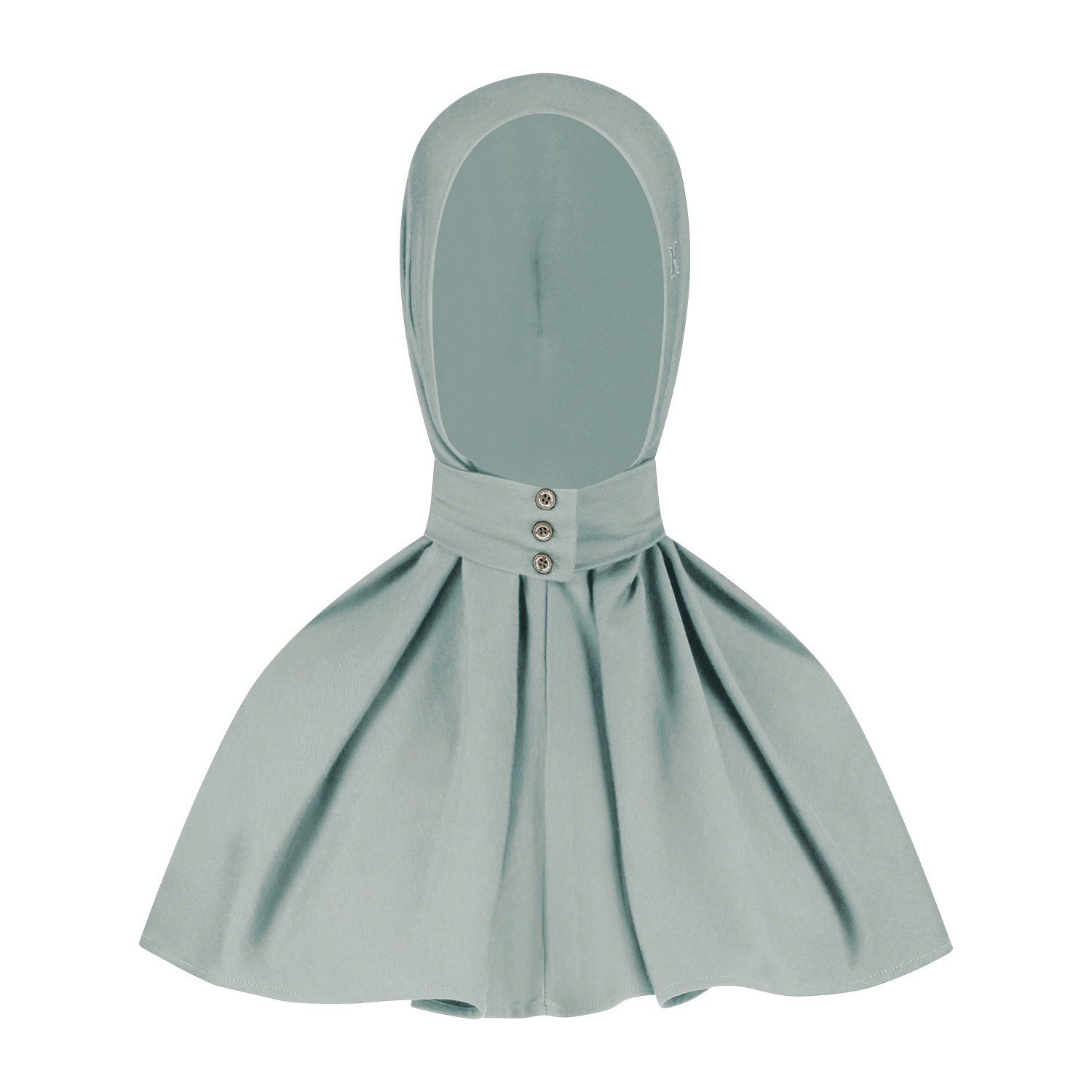 Breathable Hijab Light Grey