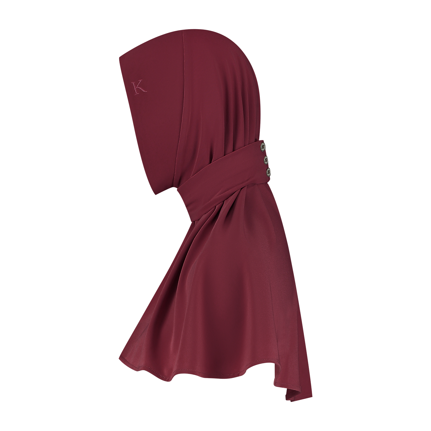 Signature Hijab Deep Ruby