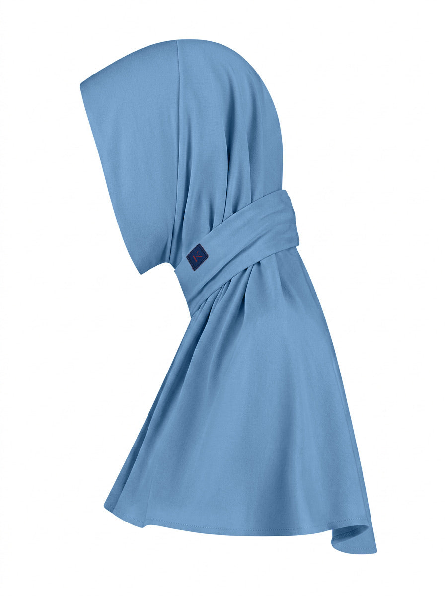 Classic signature hijab Aqua Marine