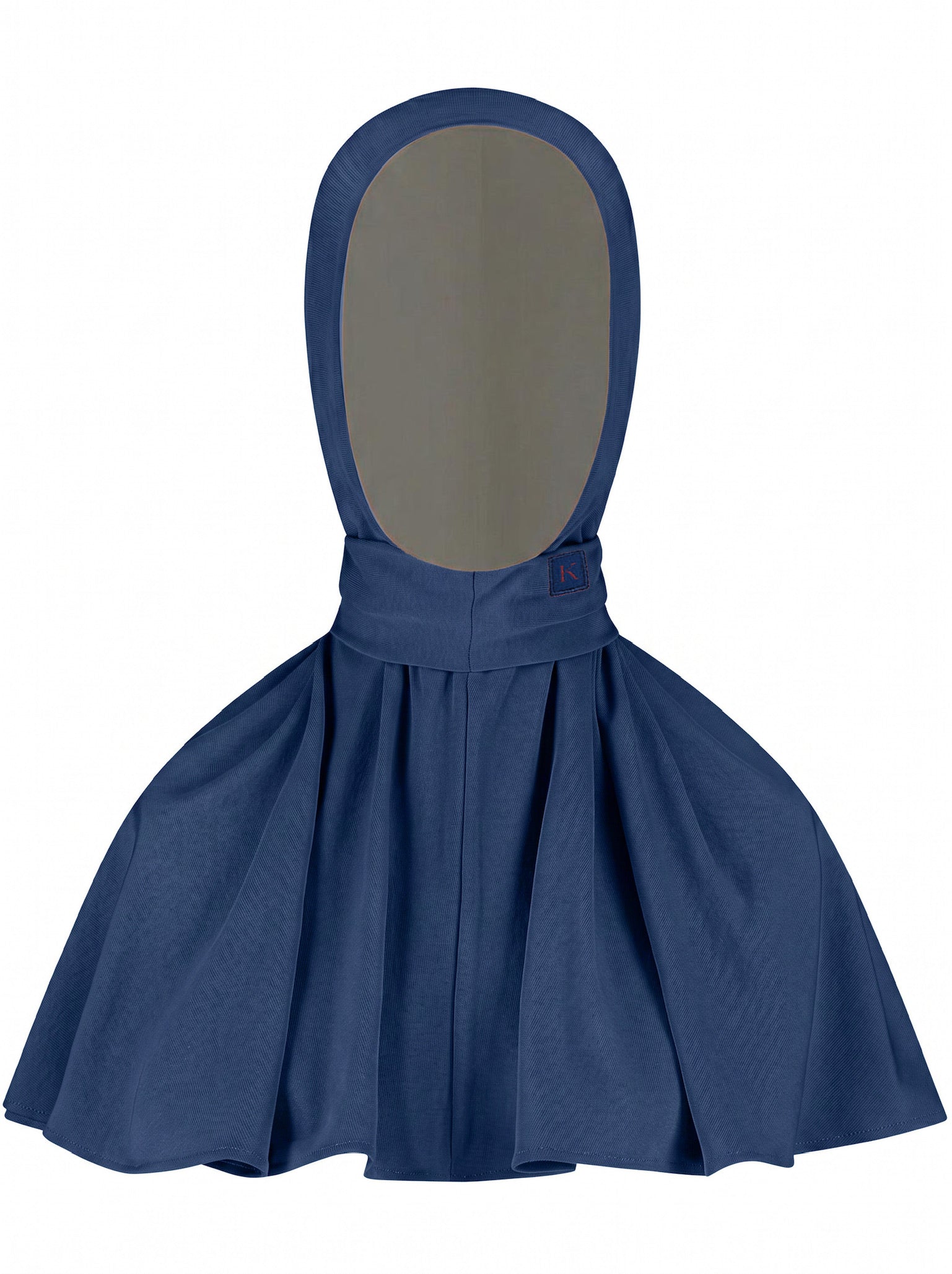 Classic signature hijab Blue petrol