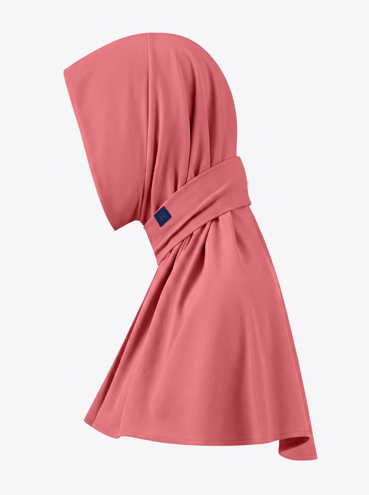 Classic signature hijab Burnt Coral