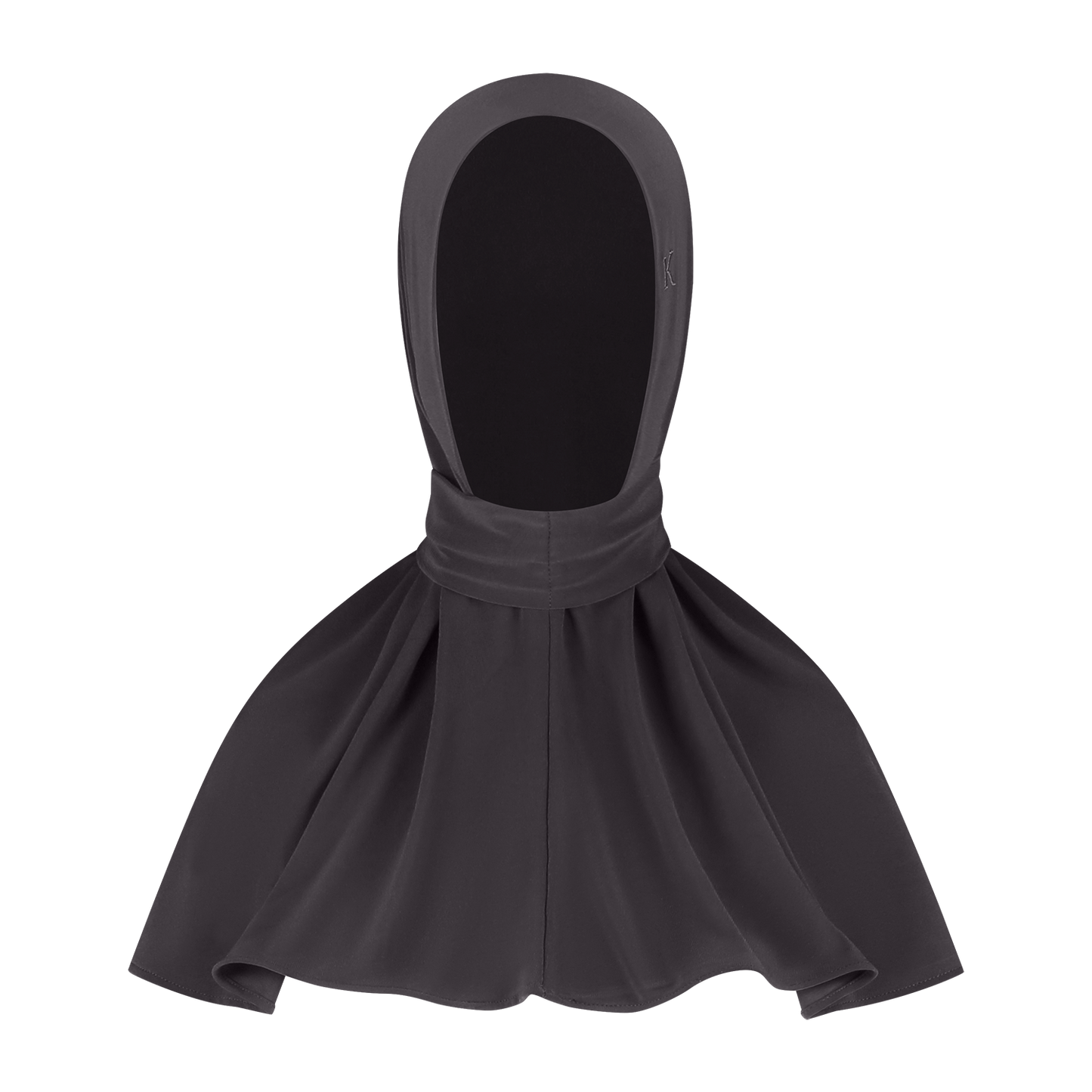 Breathable Hijab Charcoal