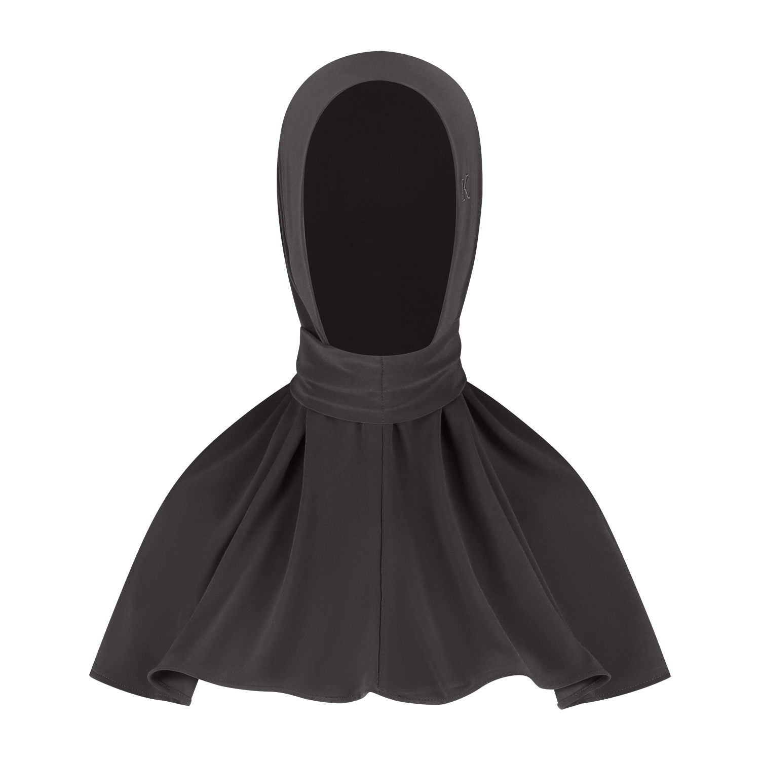 Breathable Hijab Charcoal