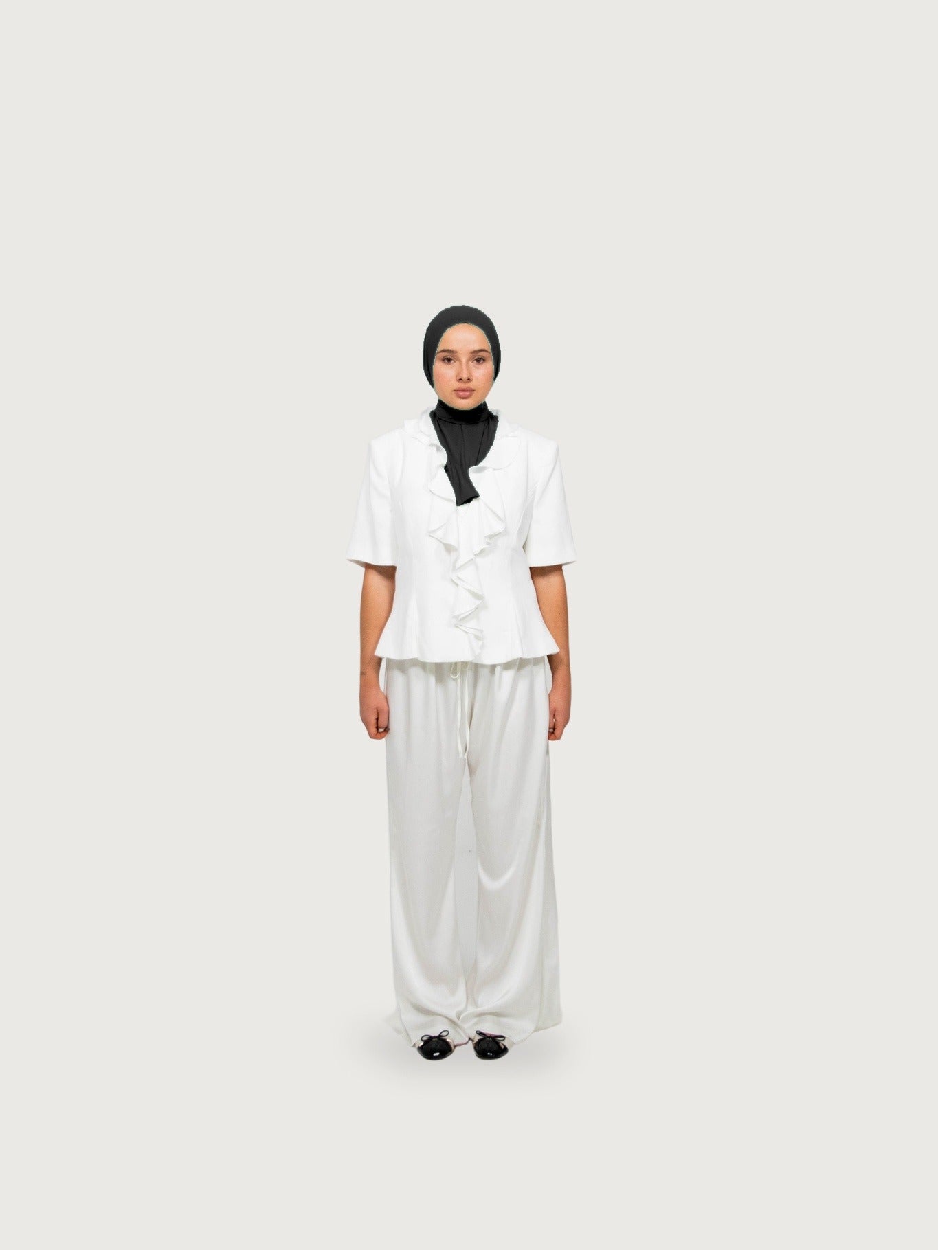 Klassieke Signature Hijab Zwart
