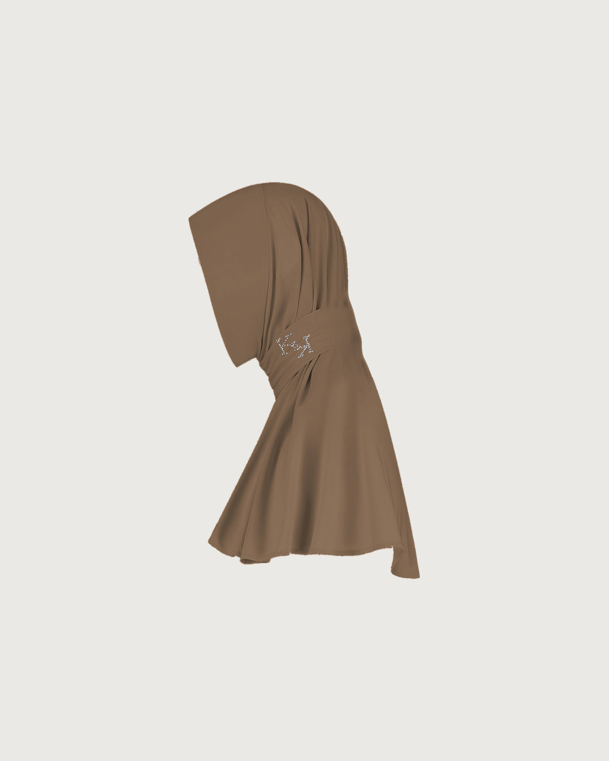 Classic Crystal Embellished Brown