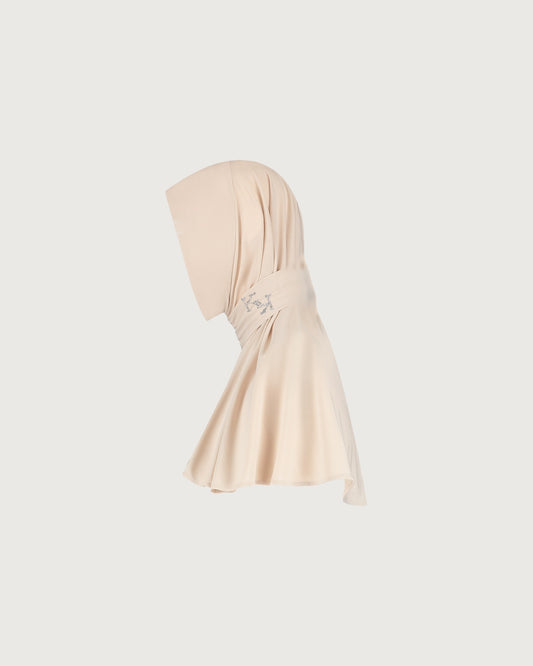 Classic Crystal Embellished Vanilla Cream