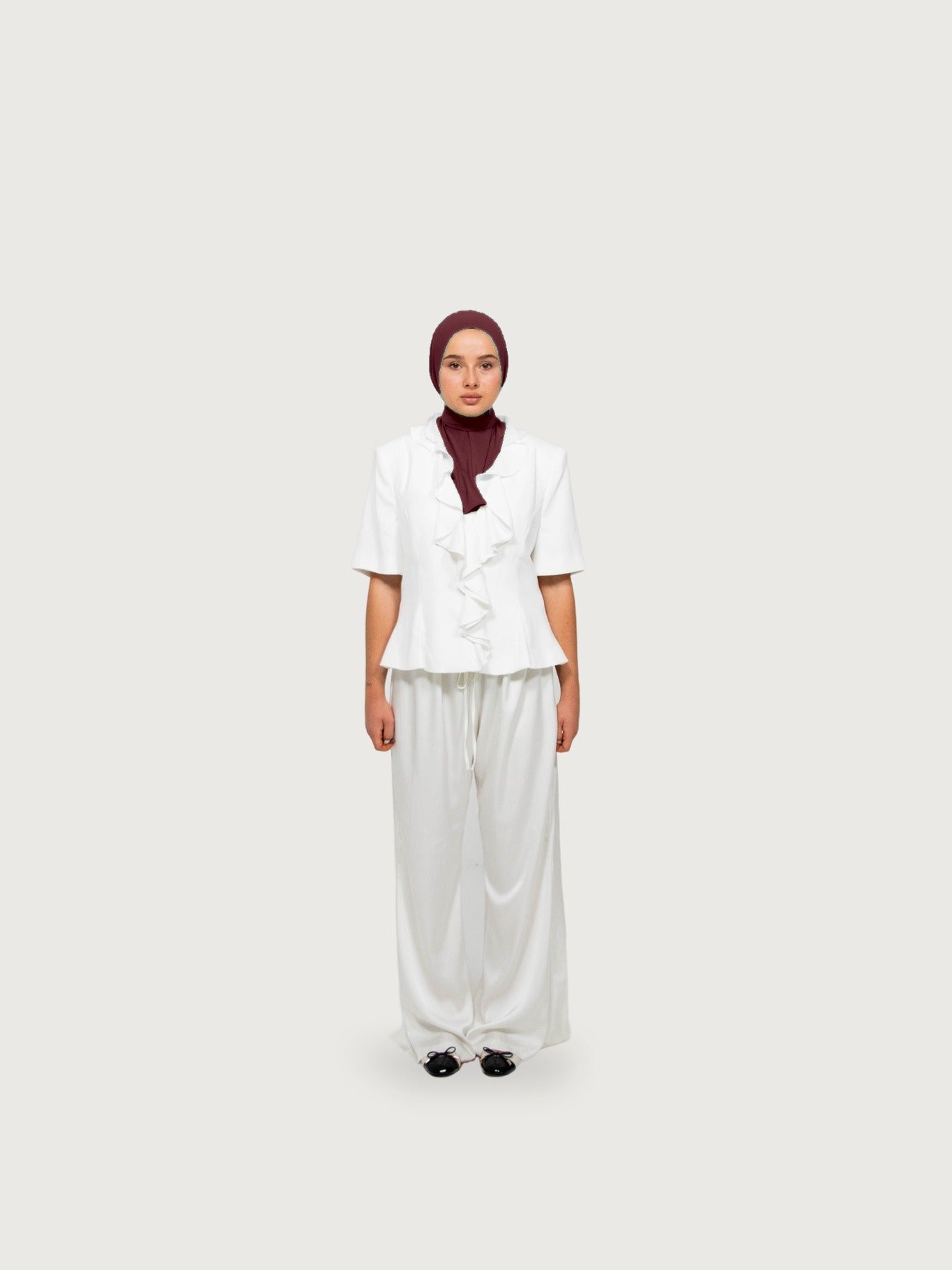 Classic Hijab Signature Deep Ruby