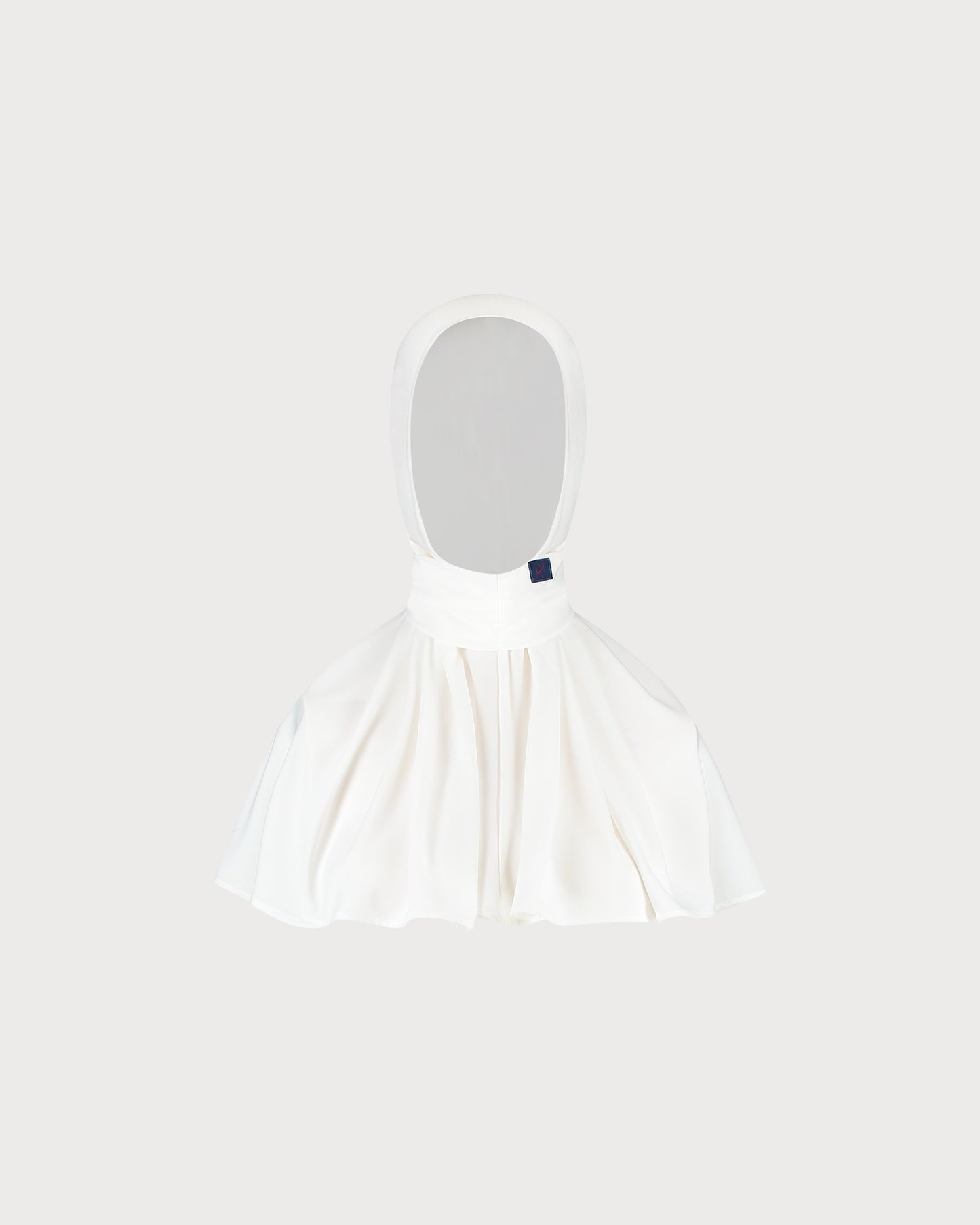 Classic Signature Hijab Bridal White