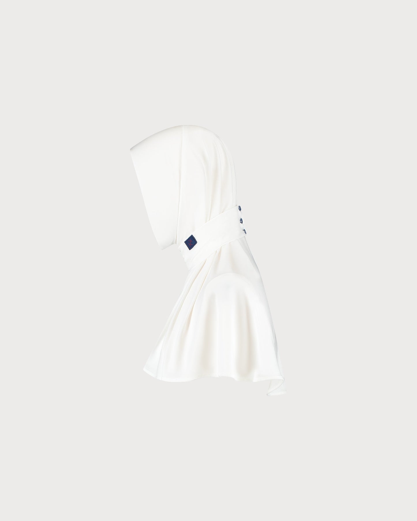 Classic Signature Hijab Bridal White