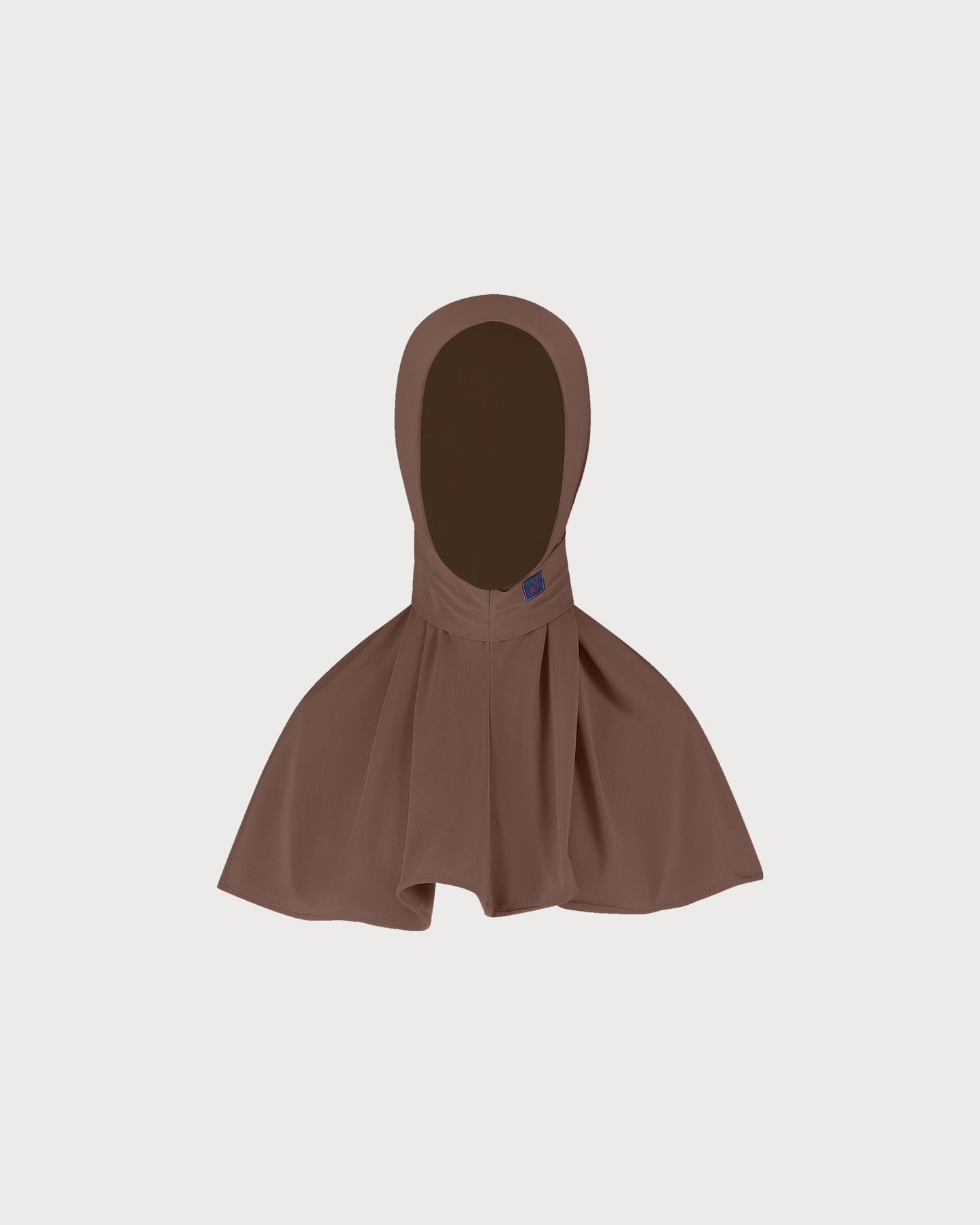 Klassieke Hijab Signature Donkere Amandel