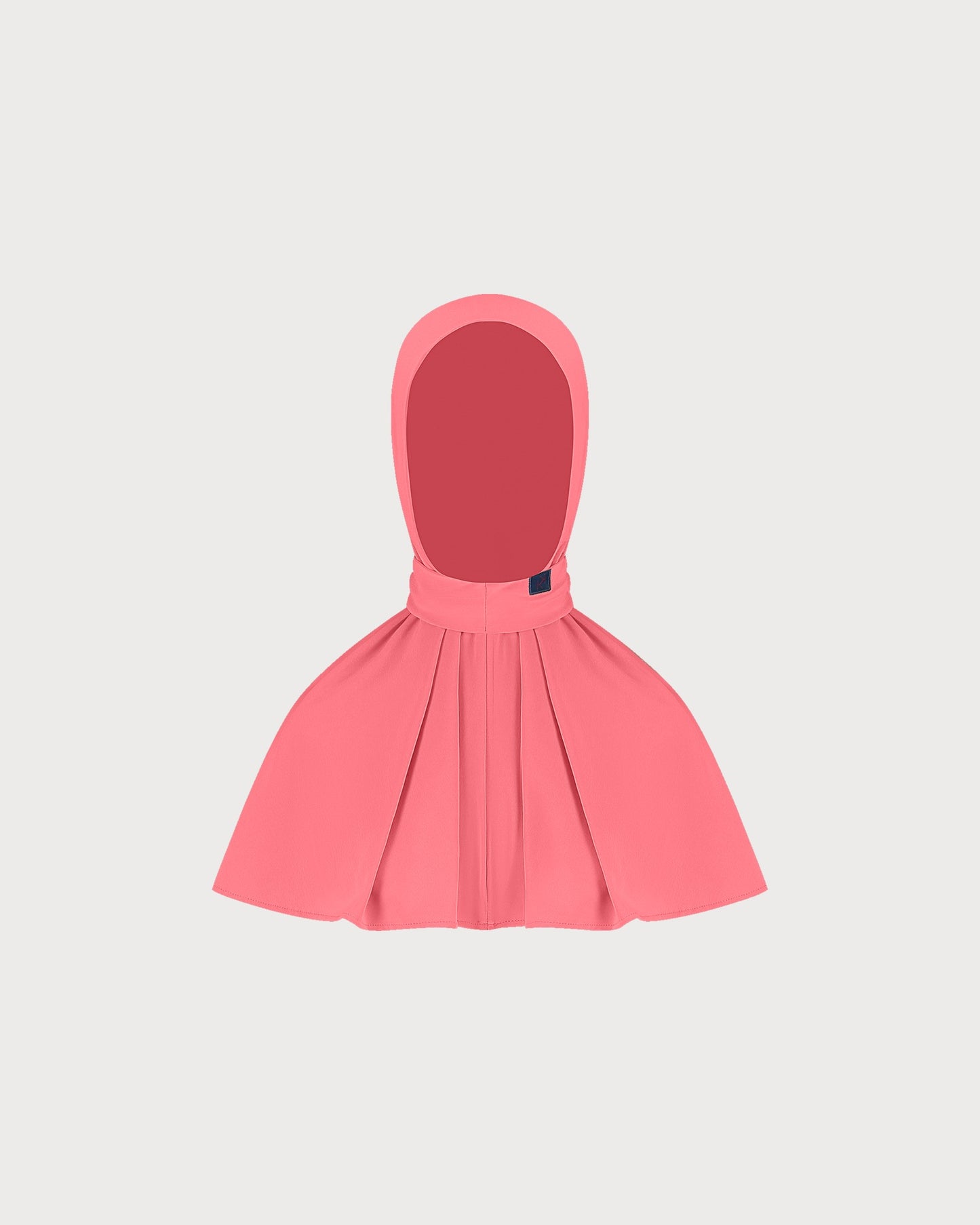 Classic Hijab Signature Rose Vermilion