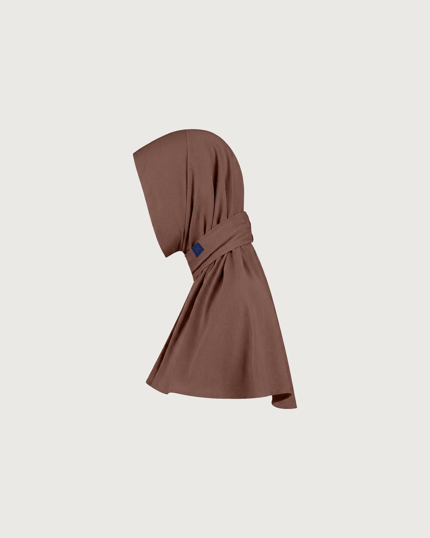 Klassieke signature hijab Walnoot