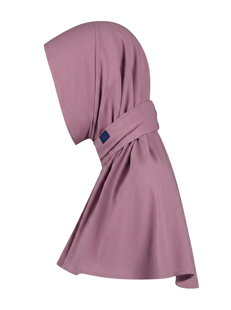 Classic signature hijab Rosy Nude