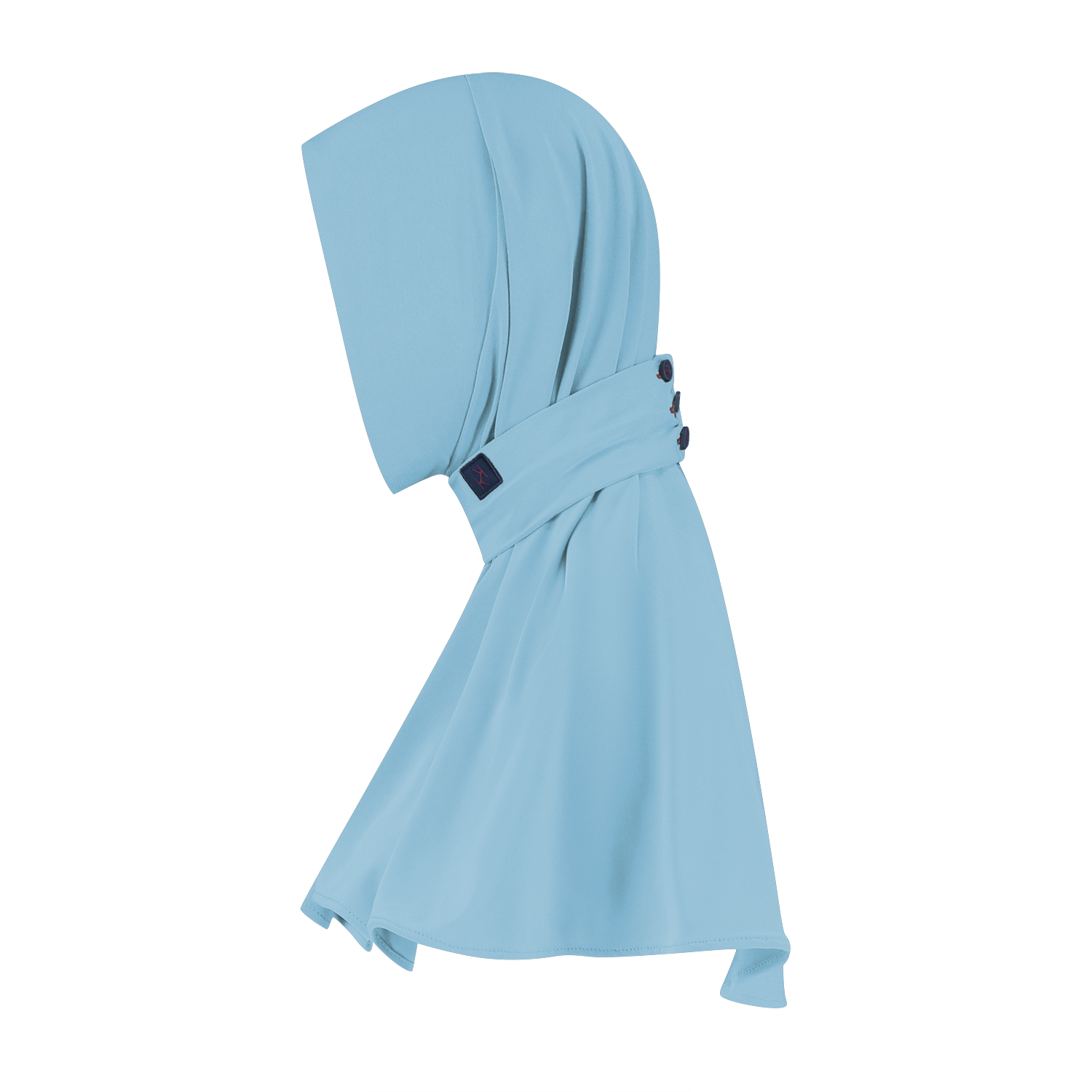 Classic Hijab Signature Blue Slate