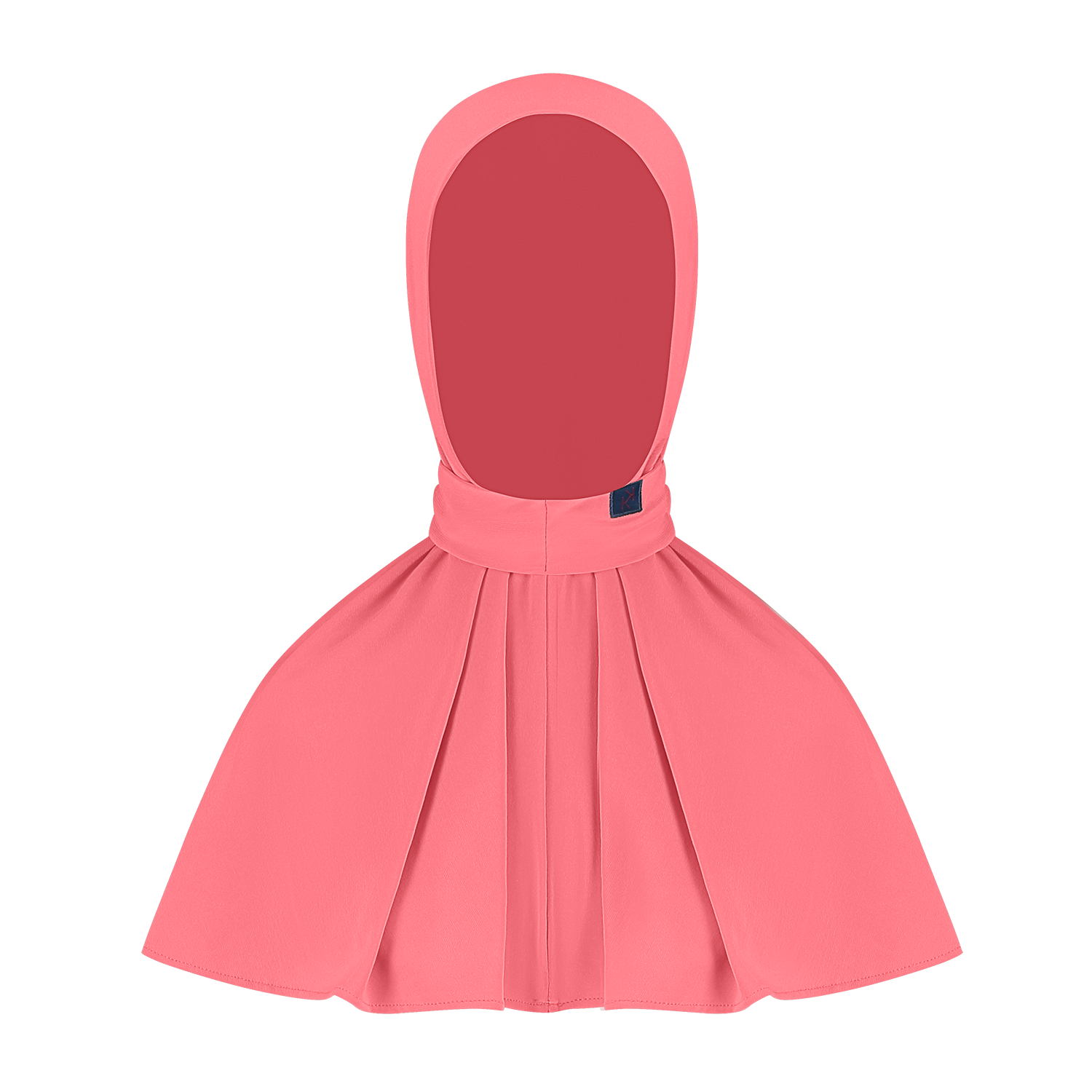Classic Hijab Signature Rose Vermilion